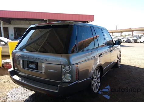 2007 Land Rover Range Rover Supercharged из США, поврежденный, VIN SALMF134X7A261296